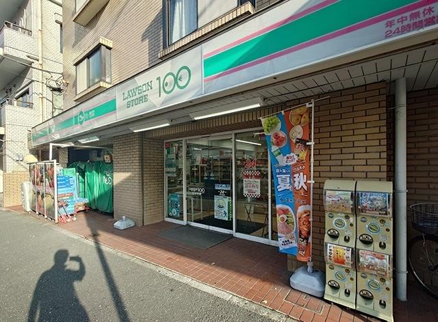 ローソンストア100六ッ川店：157m