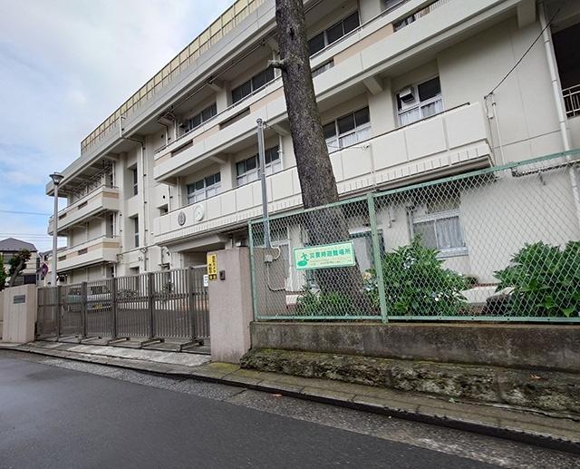 横浜市立西中学校：645m