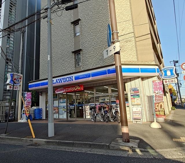ローソン横浜東白楽店：137m