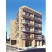 外観タイル張りです