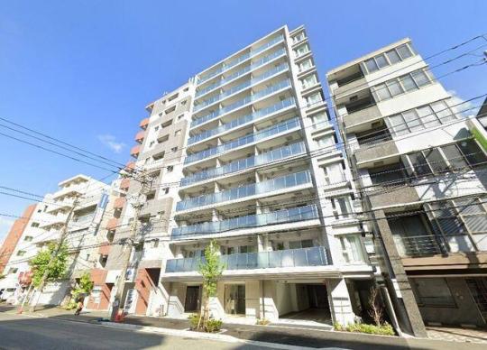 外観タイル張りです