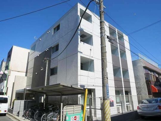 外観タイル張りです