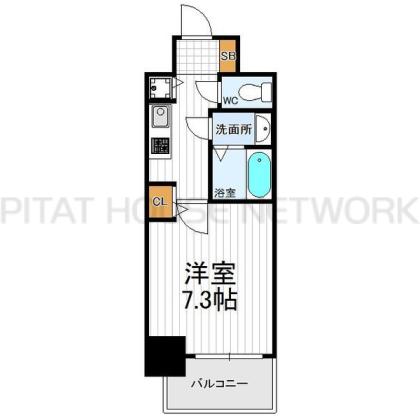 プレサンス玉造駅前ルージュ 間取り図写真