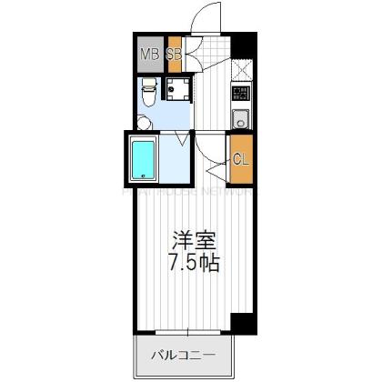 ラシーヌ天王寺町南 間取り図写真