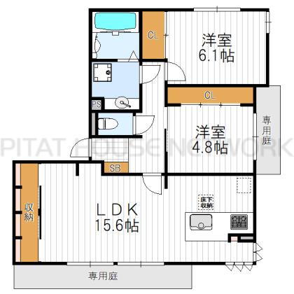  間取り図写真