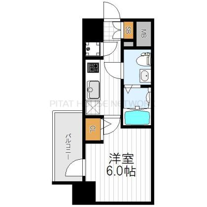 エスリード天王寺町北 間取り図写真