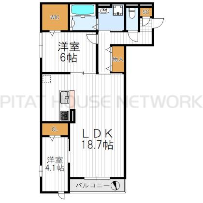  間取り図写真
