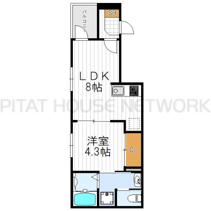 ハーモニーテラス杭全 間取り図写真