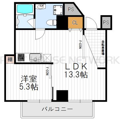 Radiation Court 間取り図写真