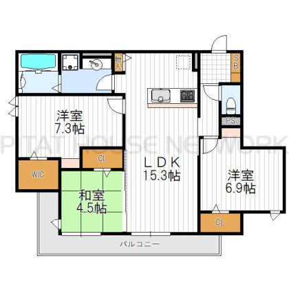  間取り図写真