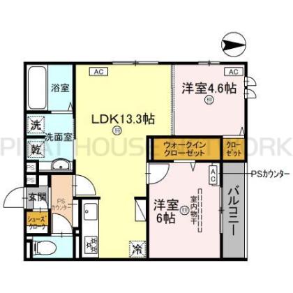  間取り図写真