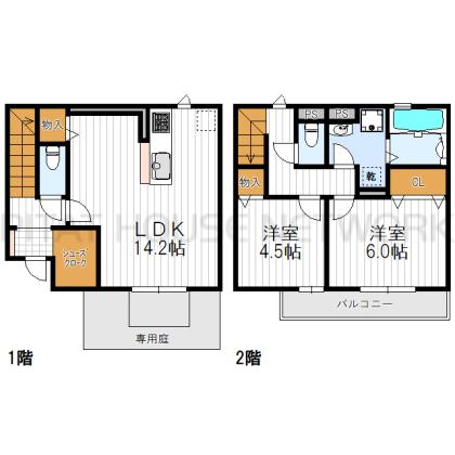  間取り図写真