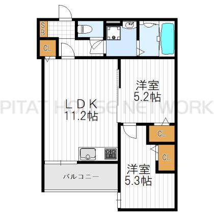  間取り図写真