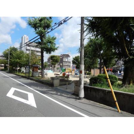 大阪市天王寺区大道マンション 周辺環境写真3 寺田町公園：385m