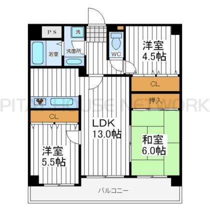  間取り図写真
