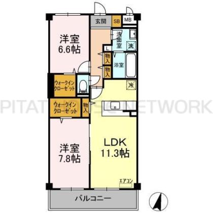  間取り図写真