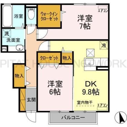  間取り図写真
