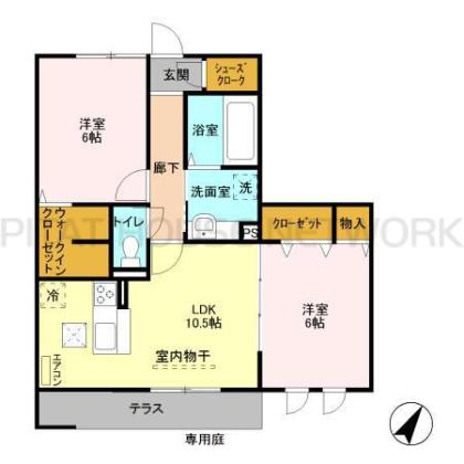  間取り図写真