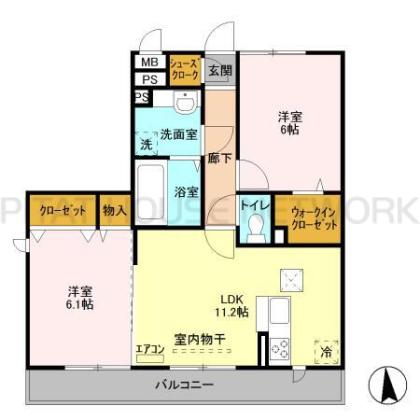  間取り図写真