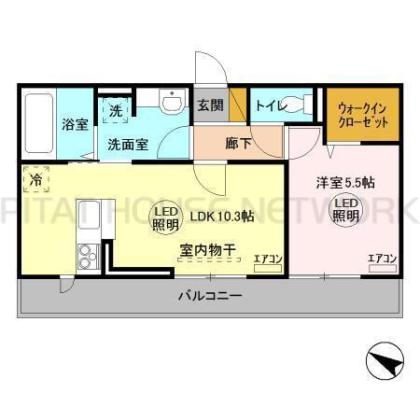  間取り図写真