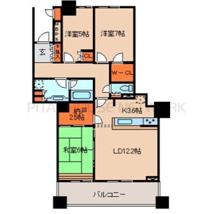  間取り図写真