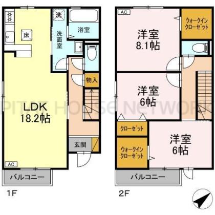  間取り図写真