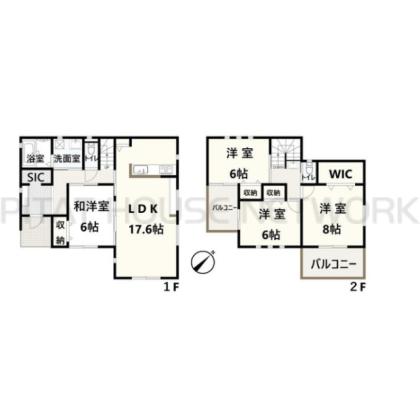  間取り図写真