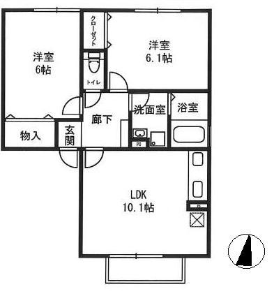 Ｔ’ｓキャッスル（103） 間取り図画像