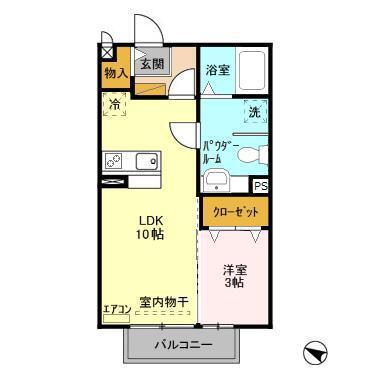  間取り図写真