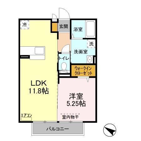 フレンドリーコート松ヶ丘（106） 間取り図画像