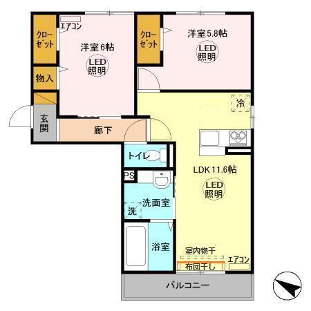  間取り図写真