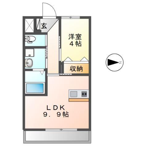 ＳｅｒｅｎｏⅡ 間取り図画像