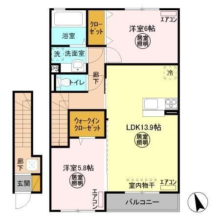  間取り図写真