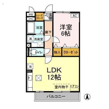ラ・フォンテヴェルデ（107） 間取り図画像