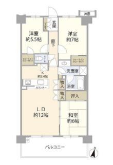 エクシオ守谷御所ケ丘 間取り図画像