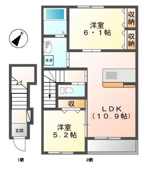  間取り図写真