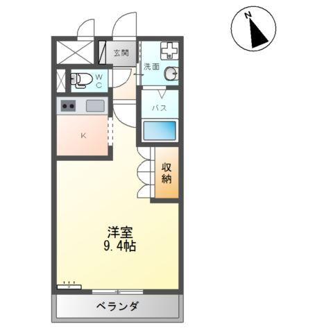 千部越 間取り図画像