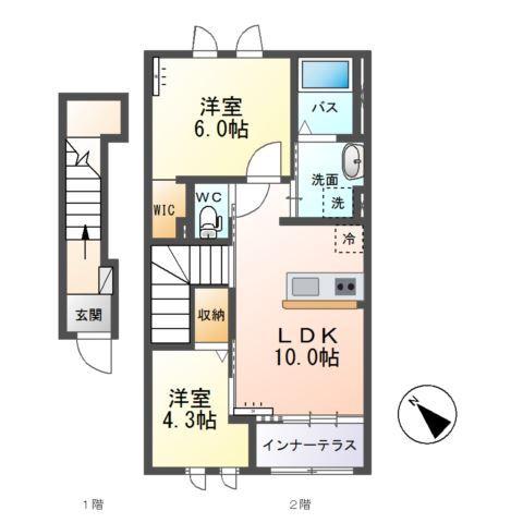  間取り図写真