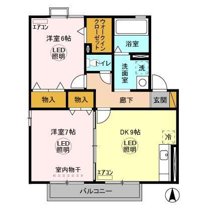  間取り図写真