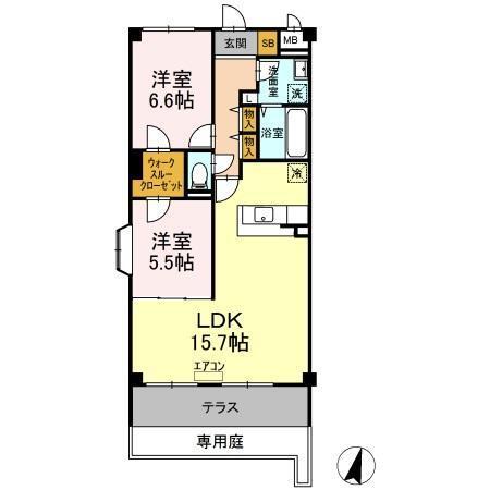  間取り図写真