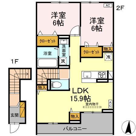  間取り図写真