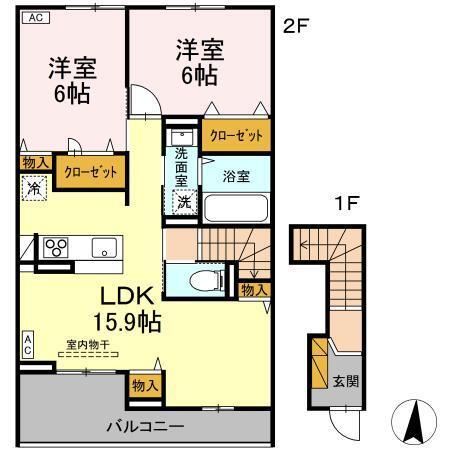  間取り図写真
