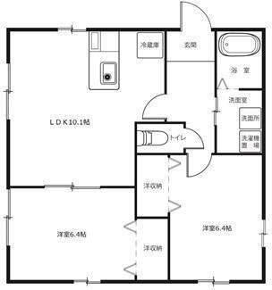  間取り図写真
