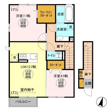  間取り図写真