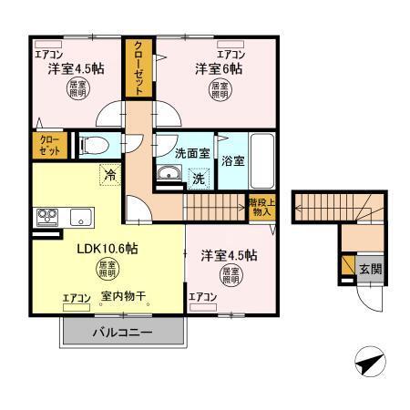  間取り図写真