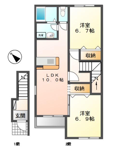  間取り図写真