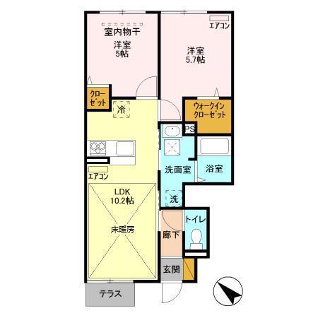  間取り図写真