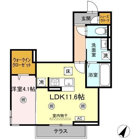  間取り図写真