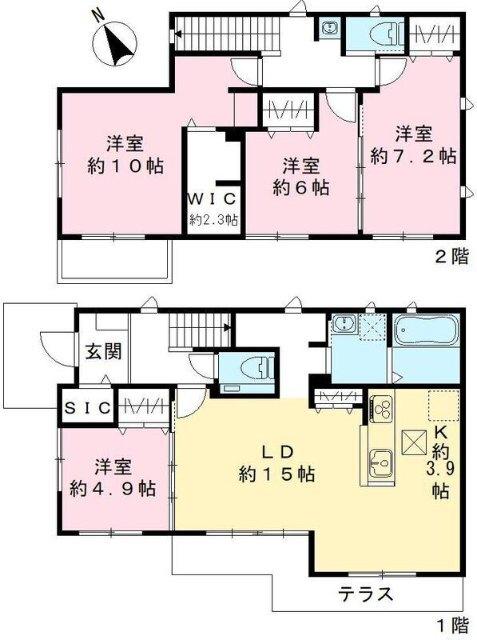  間取り図写真