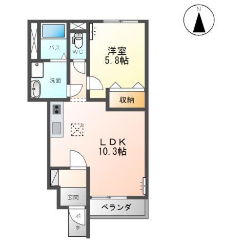 ウィング・コート 間取り図画像